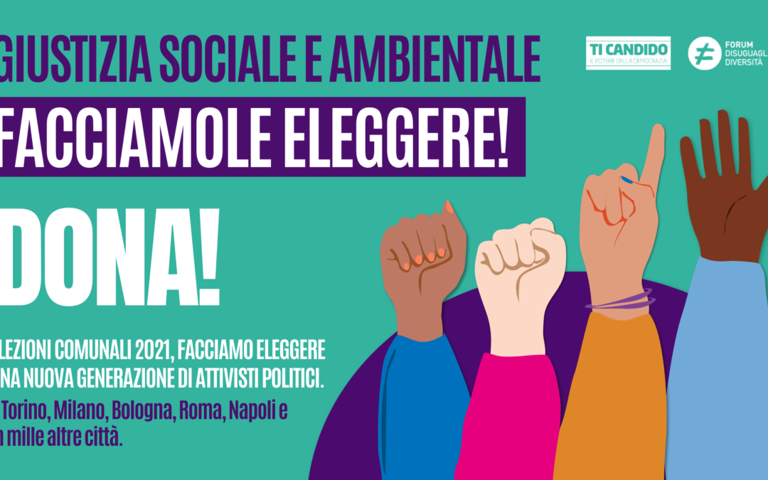 Facciamo emergere una nuova generazione   di attiviste e attivisti politici